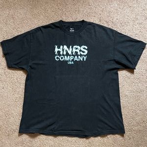 HNRS company, 2XL, black shirt